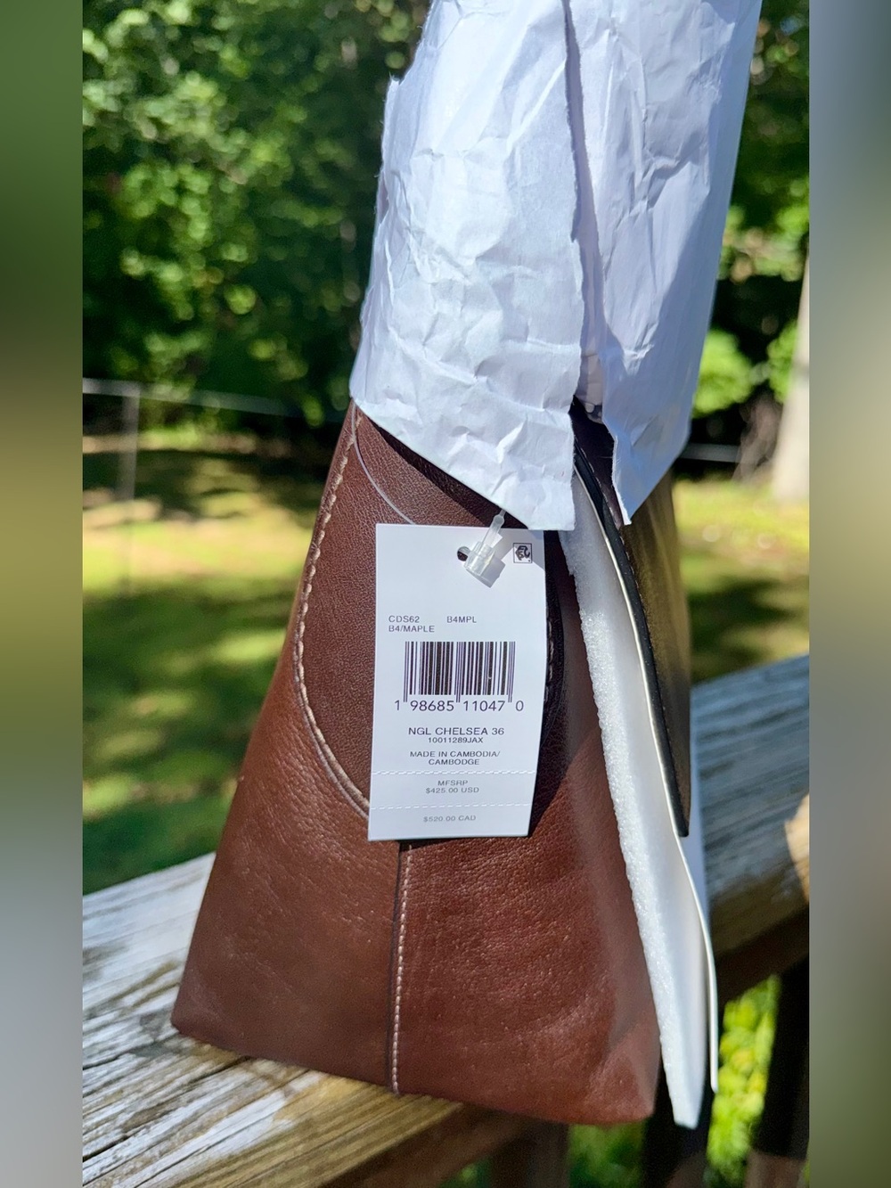 Authentic Coach Chelsea maple 36 - Picture 4 of 16